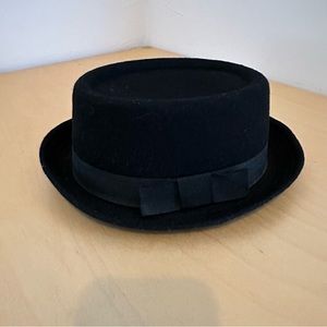 POP Headwear Black Fedora